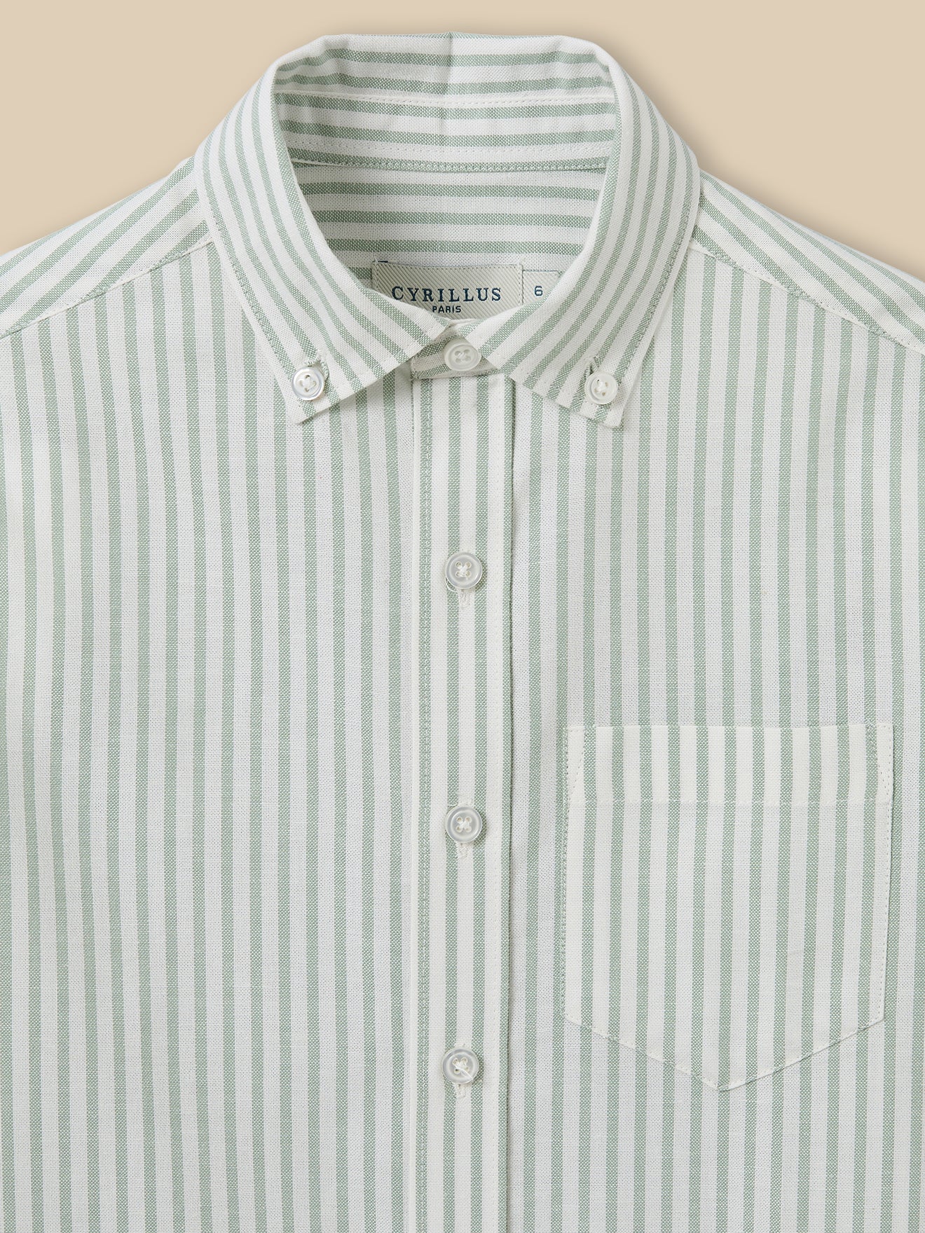 Chemise rayée oxford Garçon