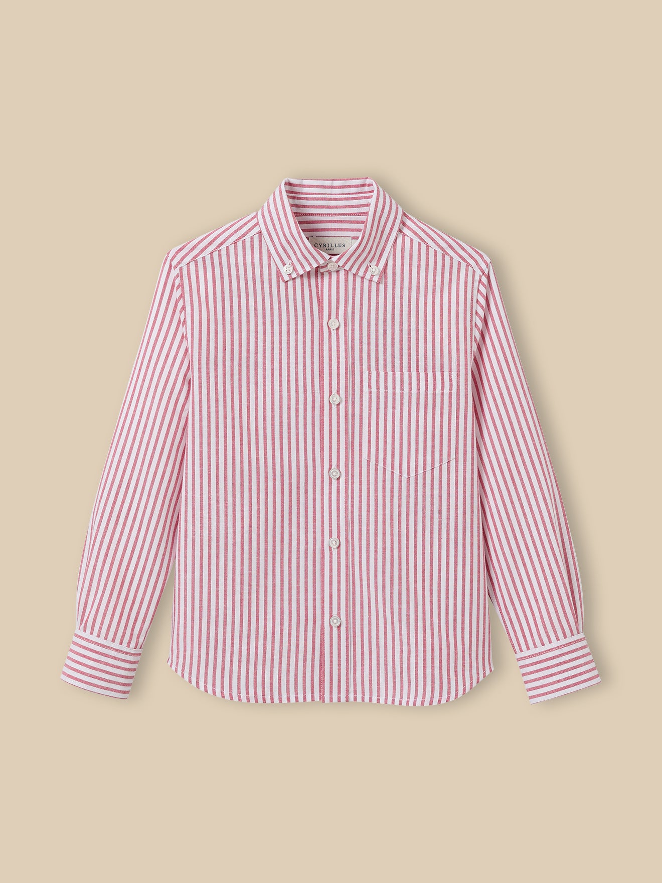 Chemise rayée oxford Garçon