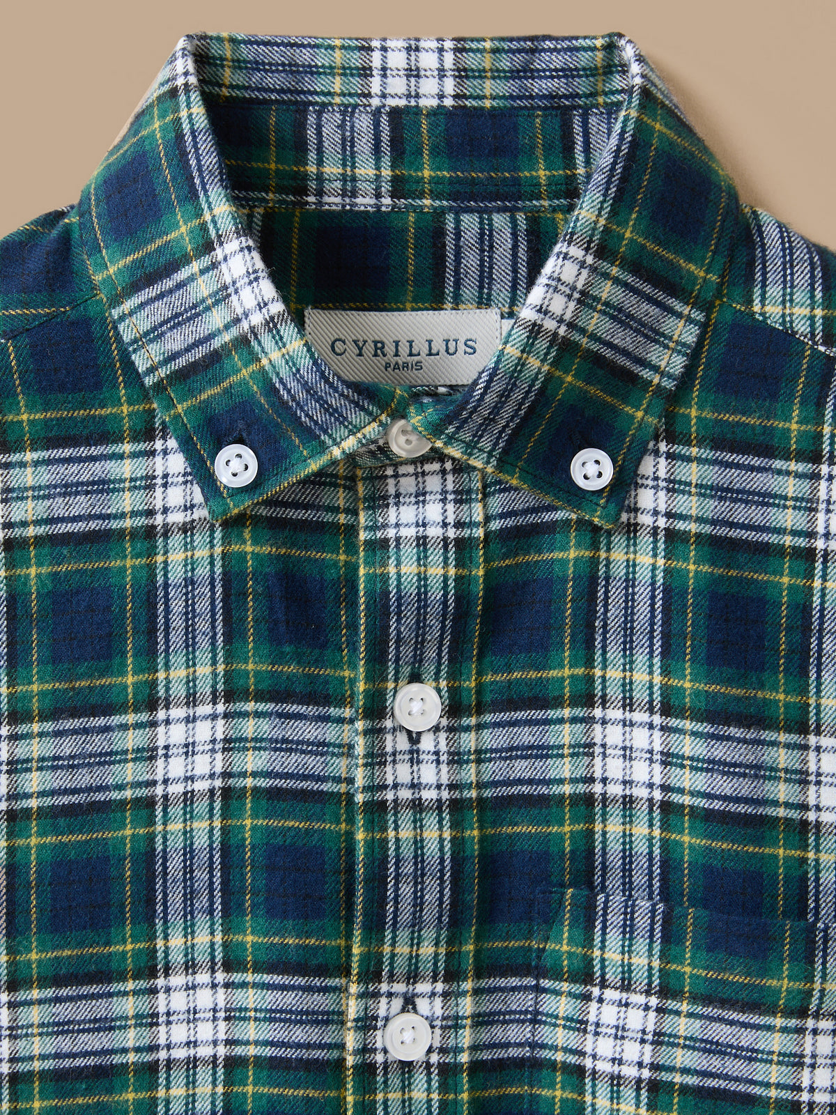 Jungenhemd in Flanelloptik