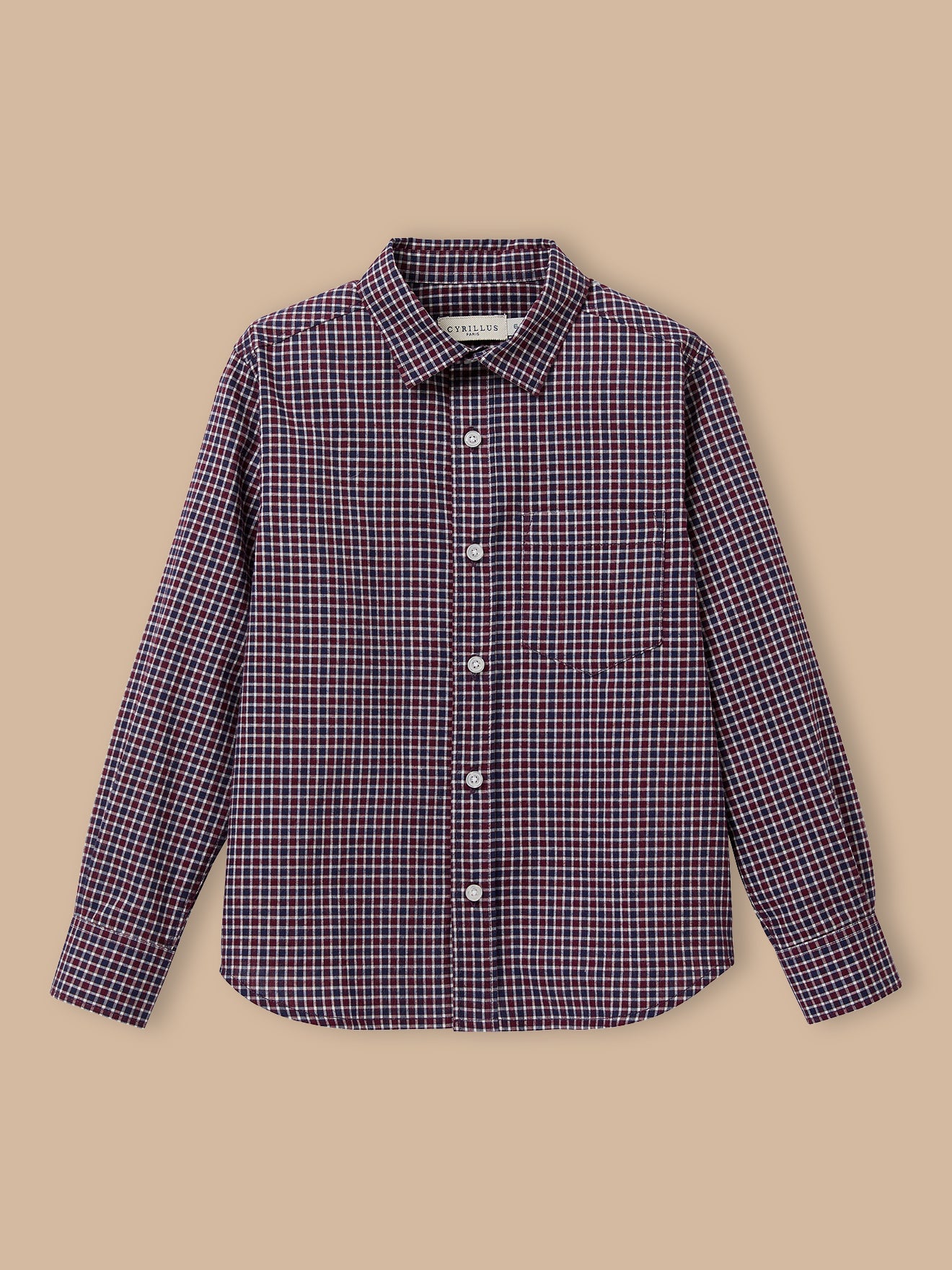 Chemise carreaux effet flanelle Garçon