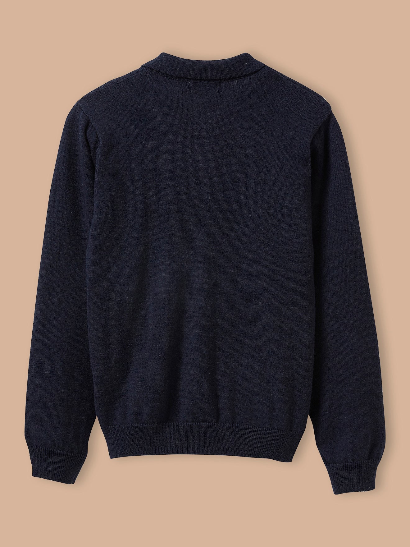 Jungenpullover mit Polokragen