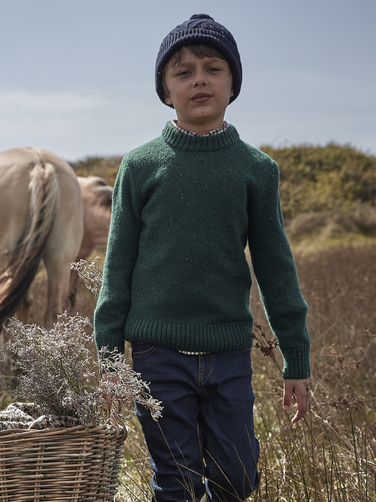 Pull en laine Garçon