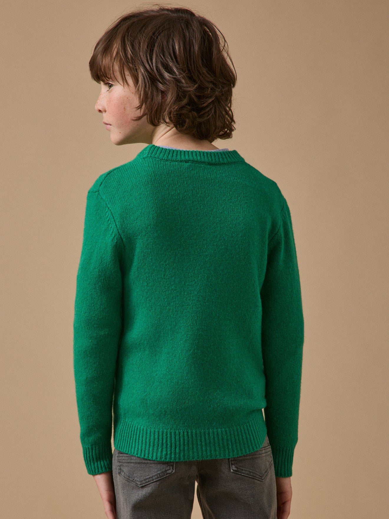 Pull Garçon en laine merinos
