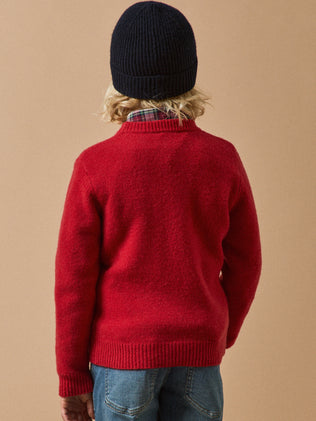 Pull Garçon en laine merinos