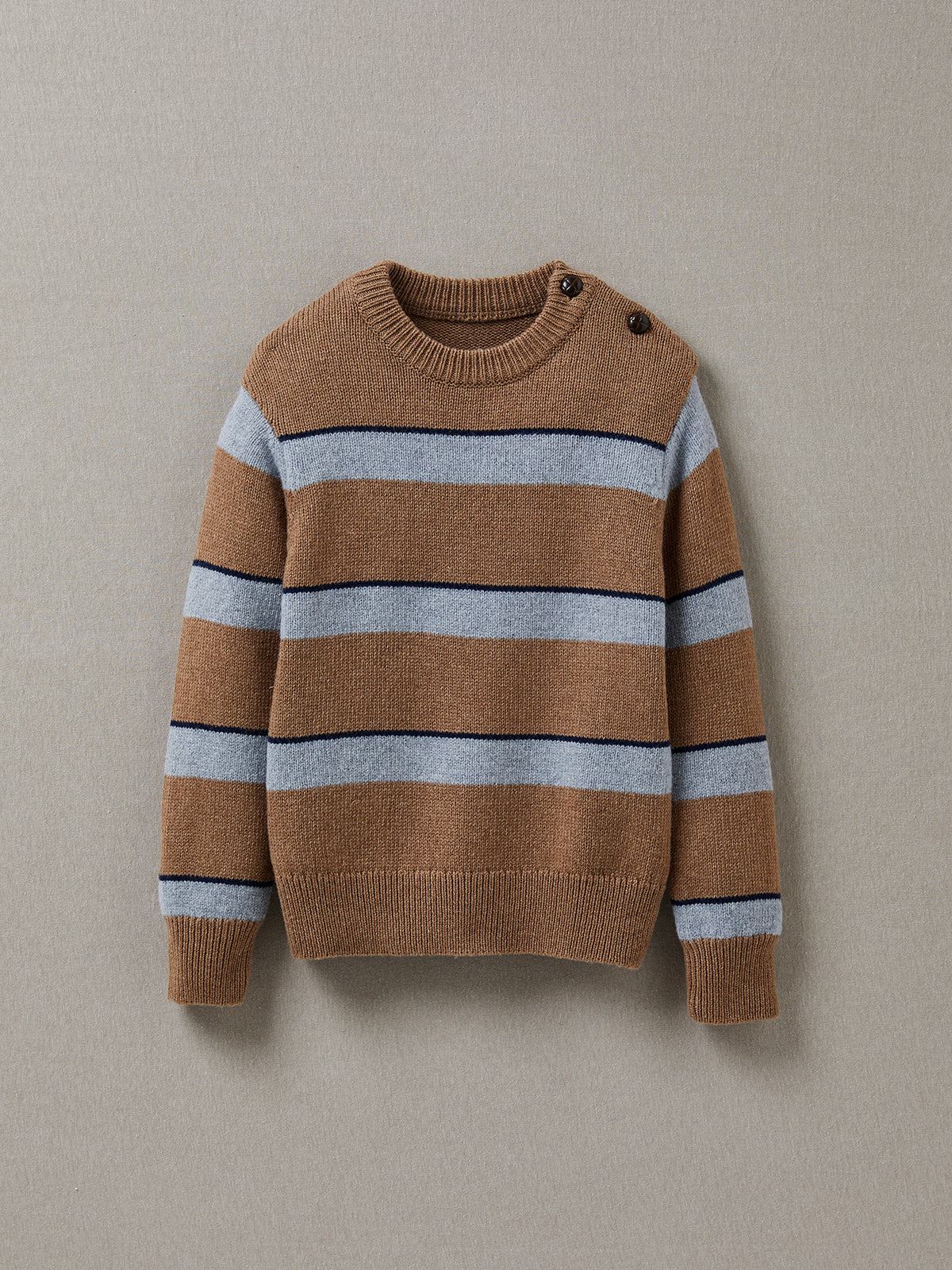 Pull rayé Garçon en Lambswool