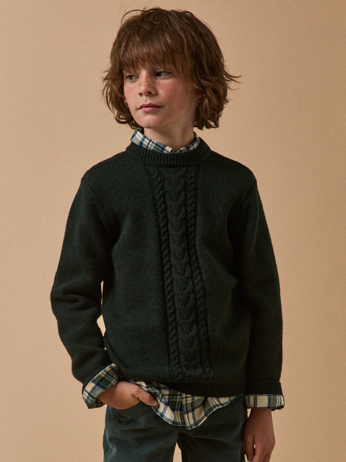 Jungenpullover aus Lambswool