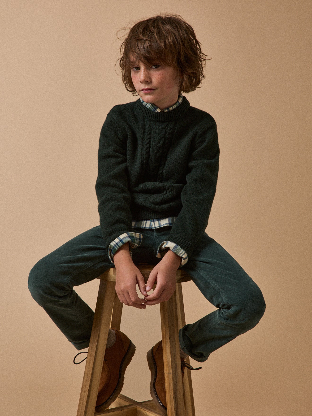 Jungenpullover aus Lambswool