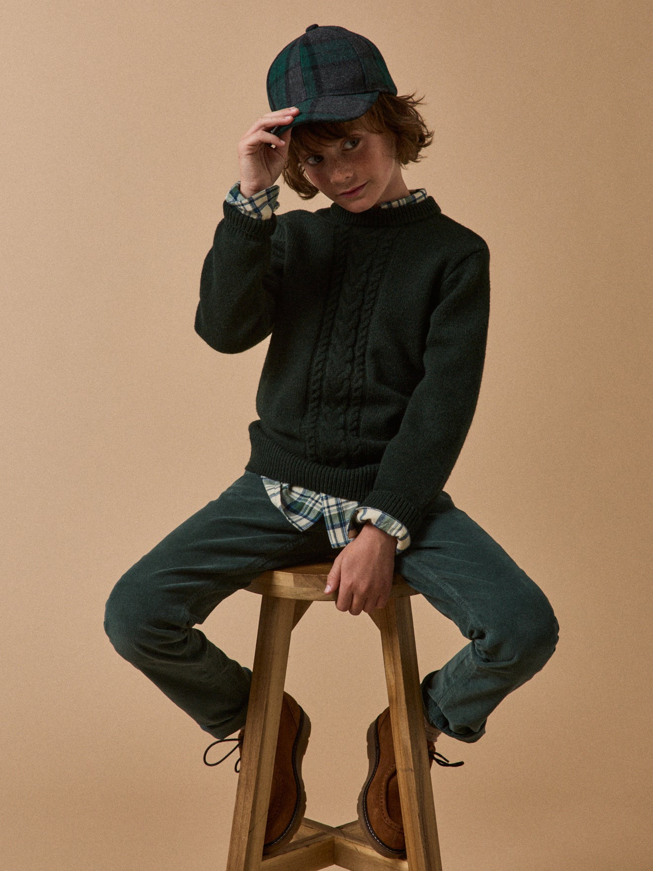 Jungenpullover aus Lambswool