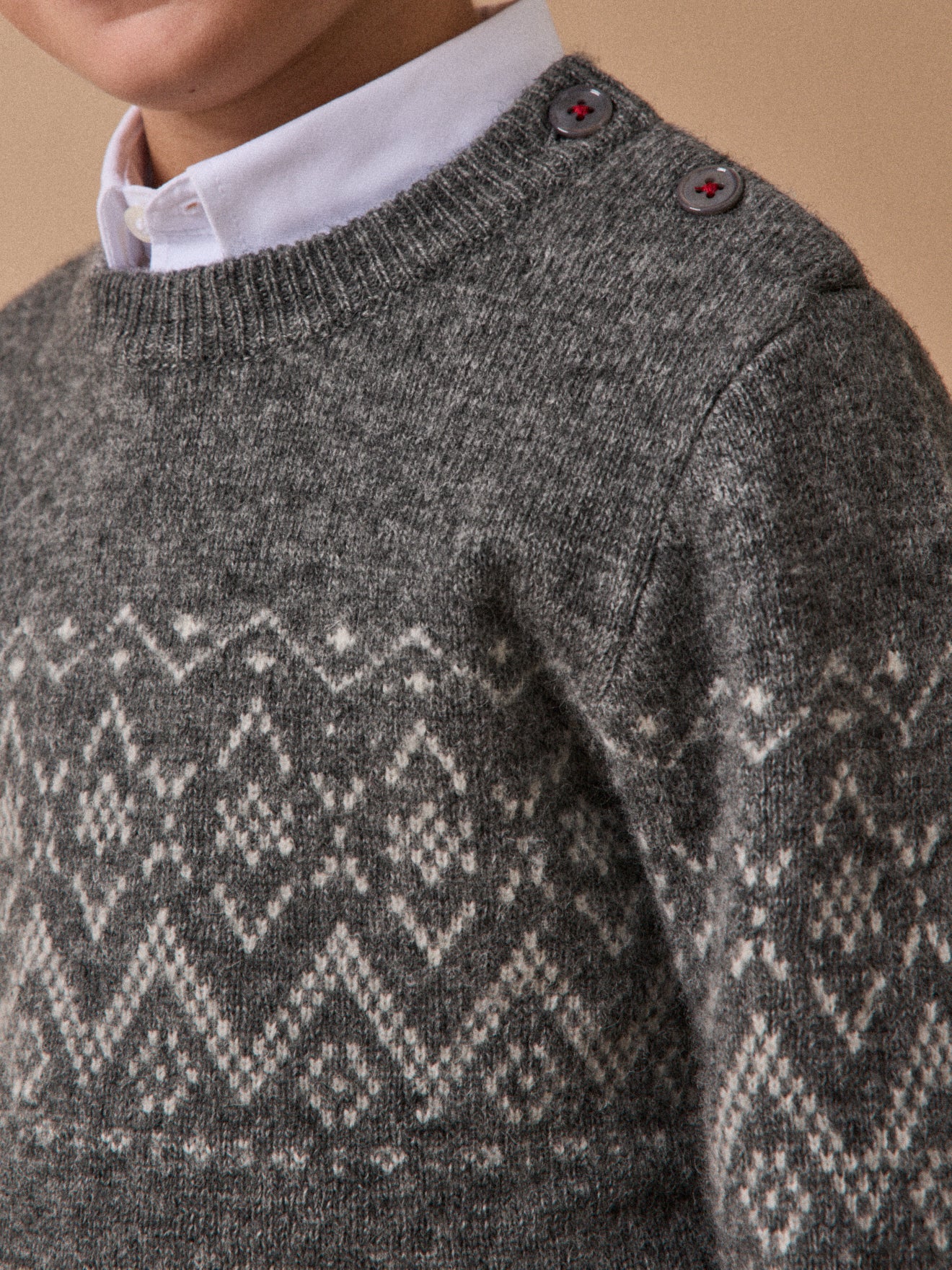 Jungenpullover aus Lambswool