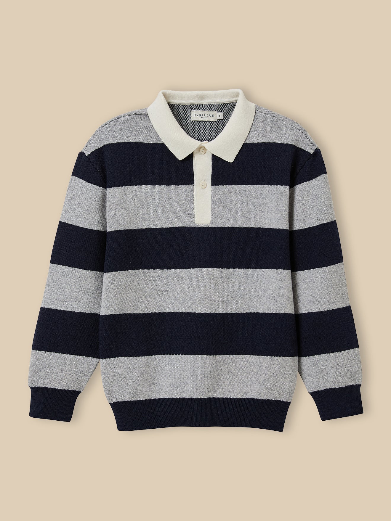 Jungenpullover mit Polokragen