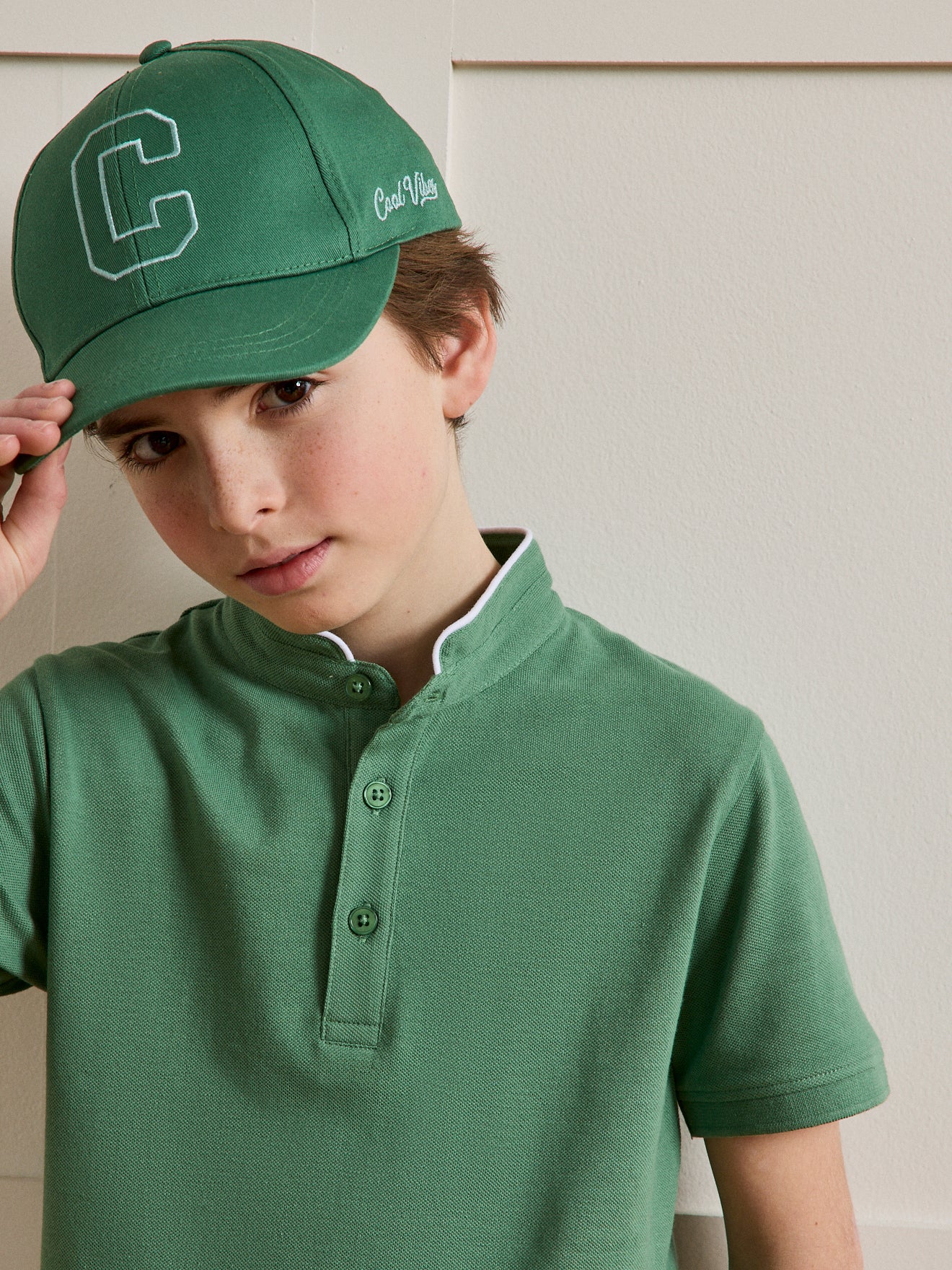 Jungen-Poloshirt – Bio-Baumwolle