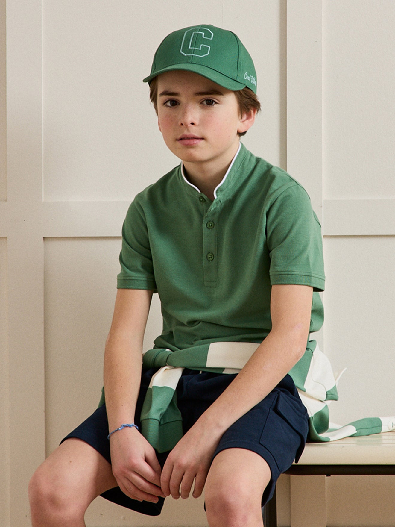Jungen-Poloshirt – Bio-Baumwolle