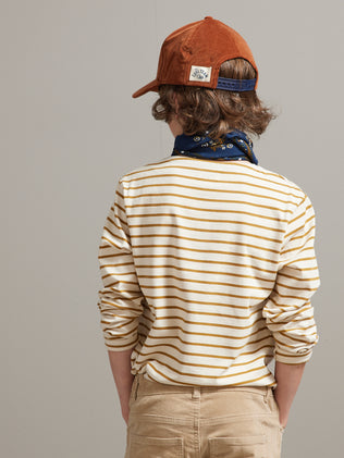 Jungen-Shirt im Marinelook - Bio-Baumwolle
