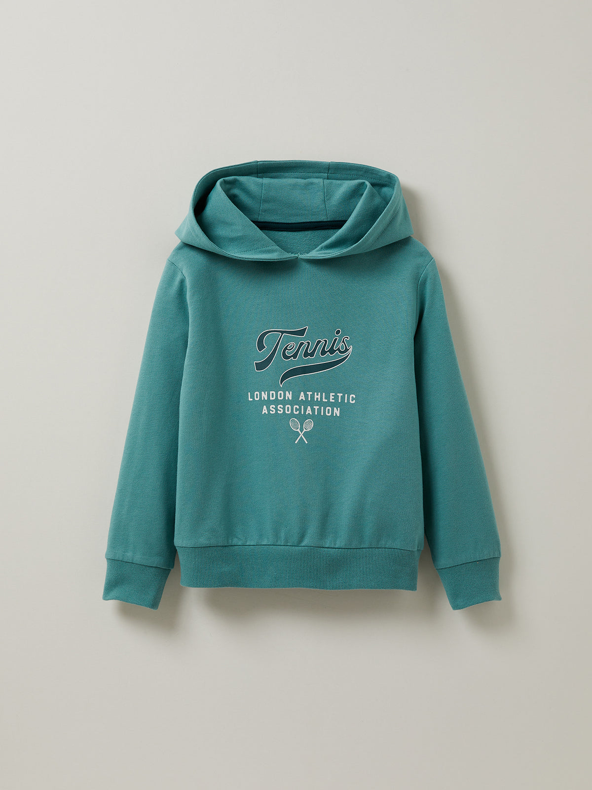 Jungen T-Shirt mit Kapuze - Bio-Baumwolle