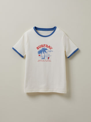 Jungen T-Shirt, bedruckt - Bio-Baumwolle