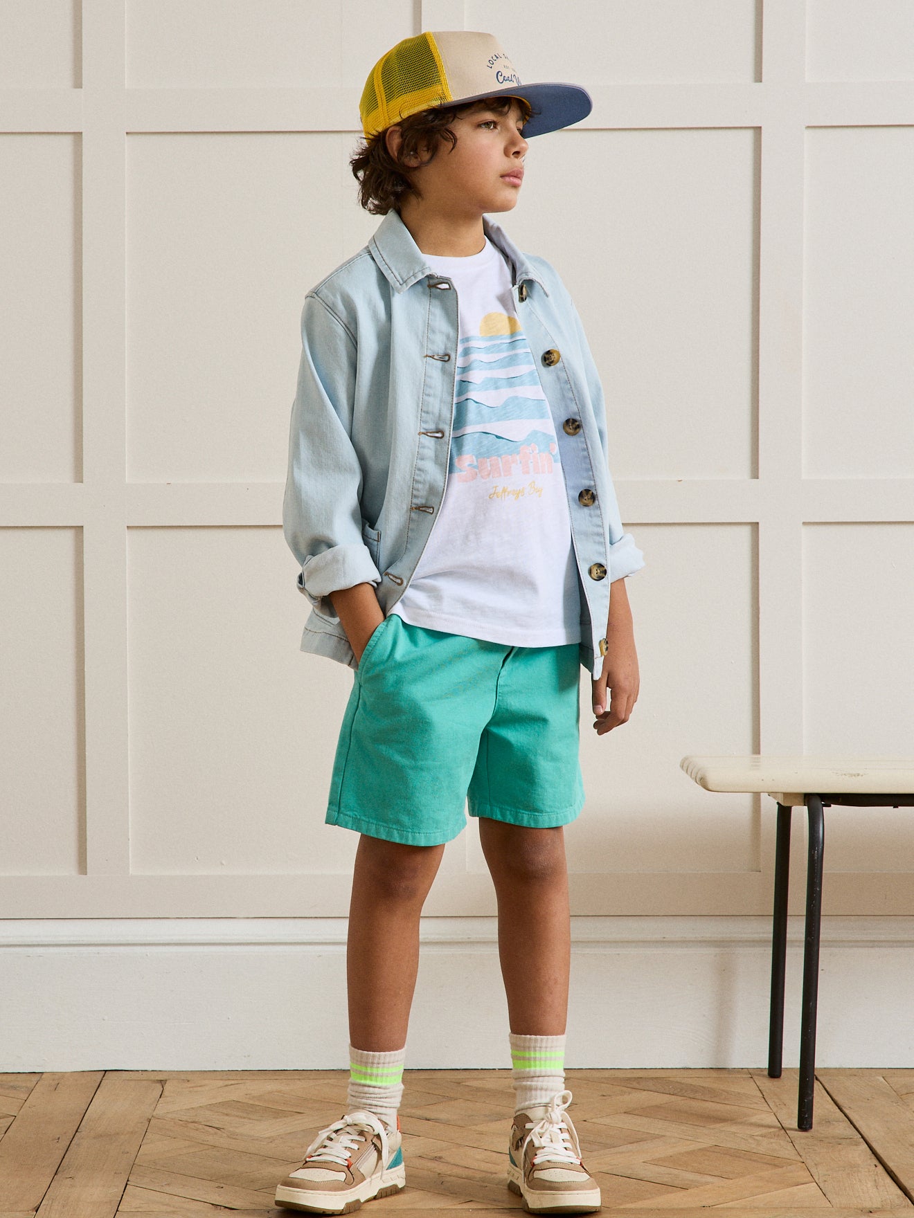 Jungen T-Shirt mit Druckmotiv – Bio-Baumwolle