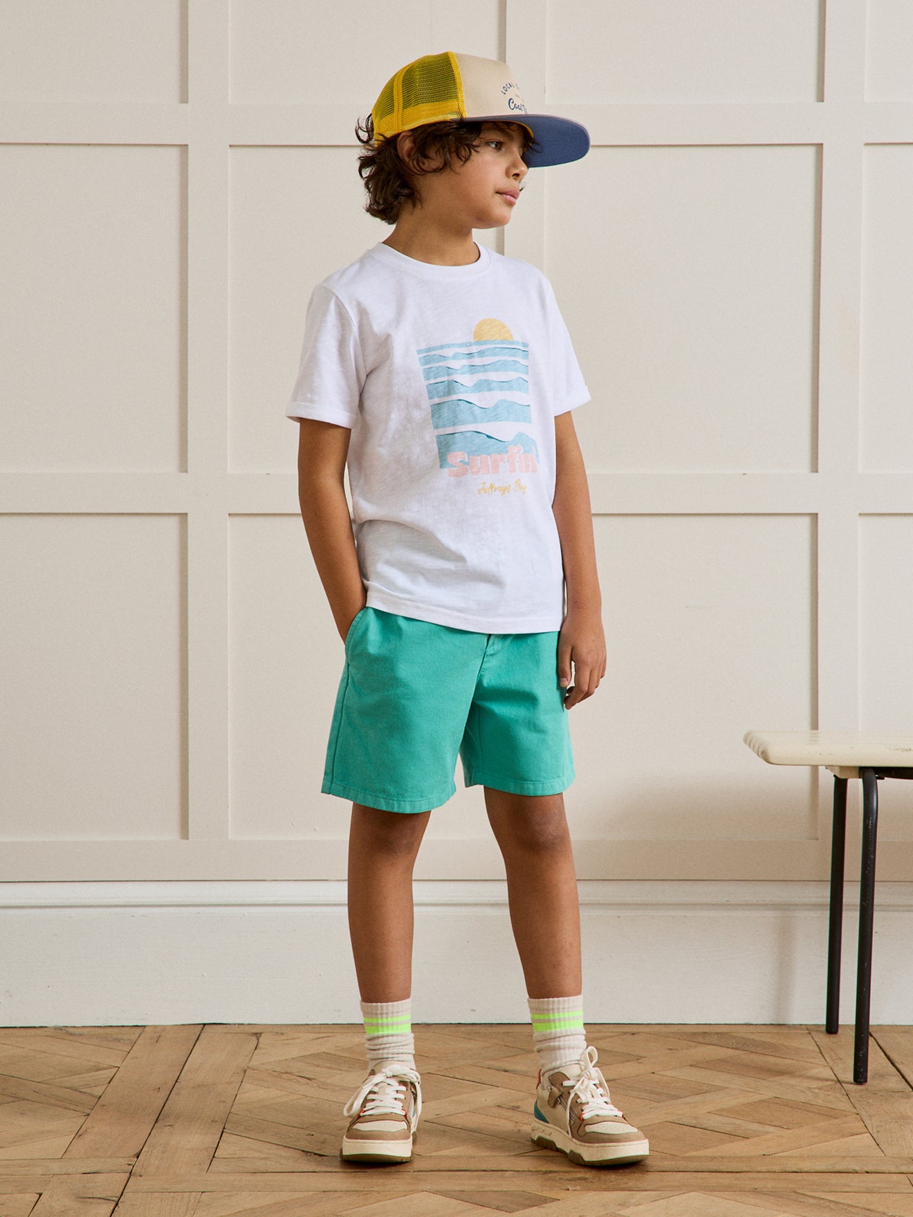 Jungen T-Shirt mit Druckmotiv – Bio-Baumwolle