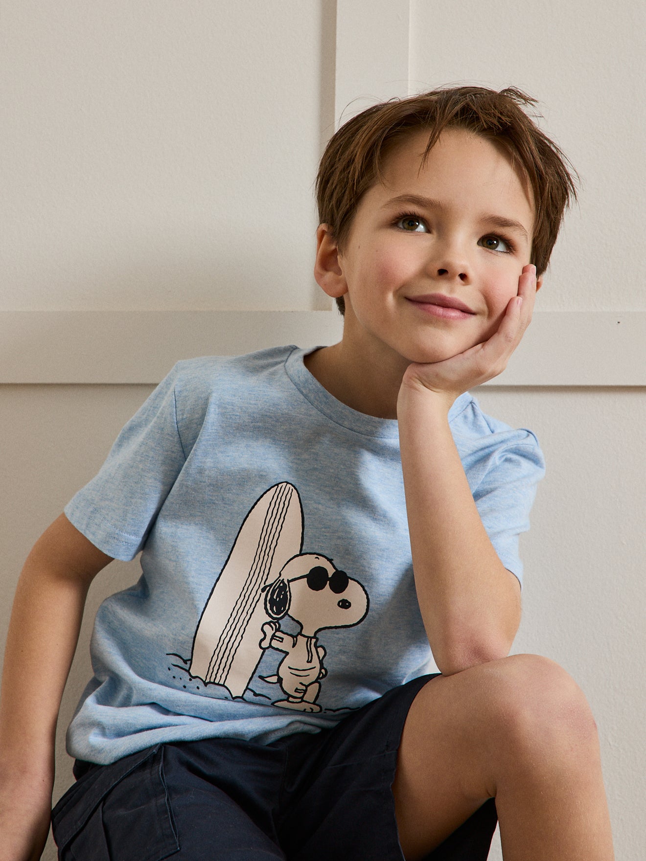 Kinder T-Shirt Cyrillus X PEANUTS™ – Snoopy-Kollektion