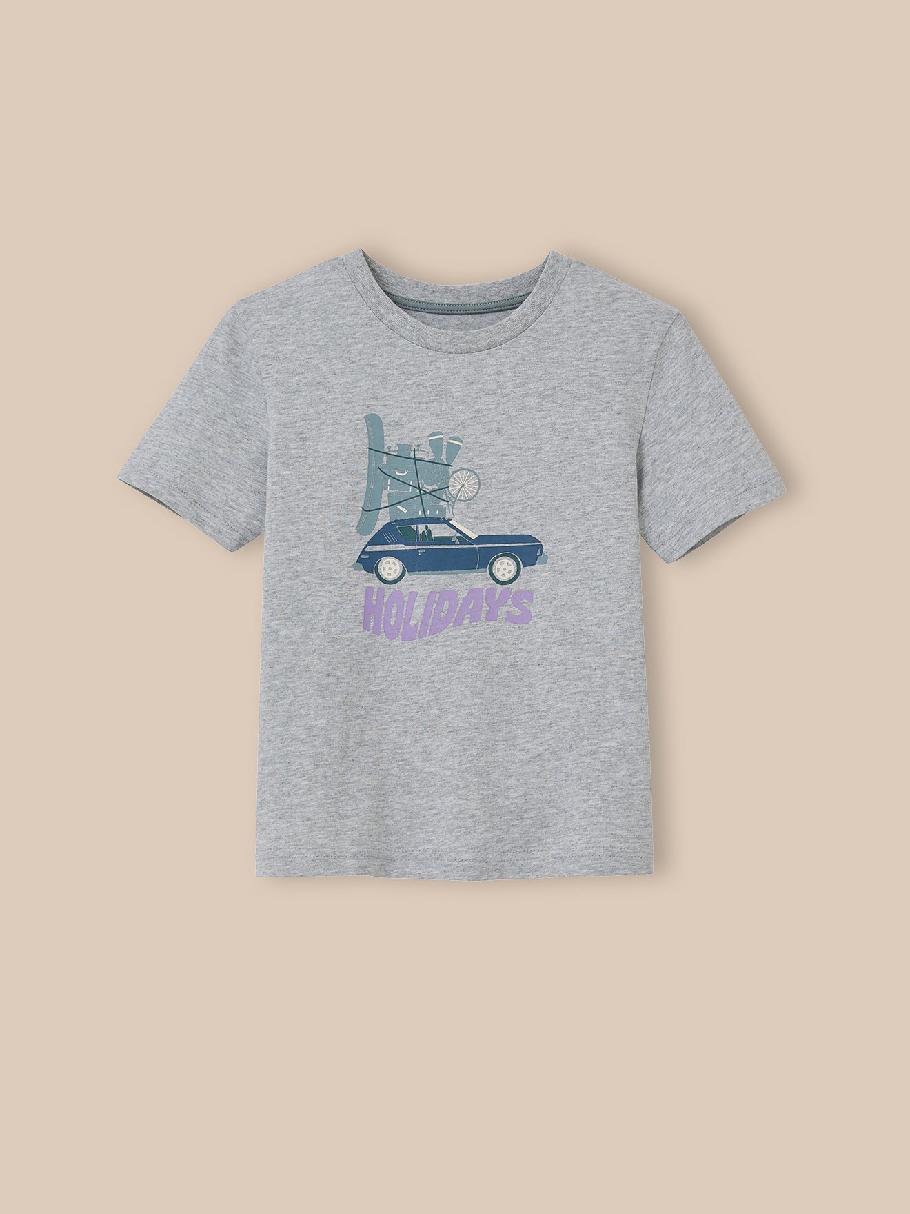 Jungen T-Shirt mit Druckmotiv – Bio-Baumwolle