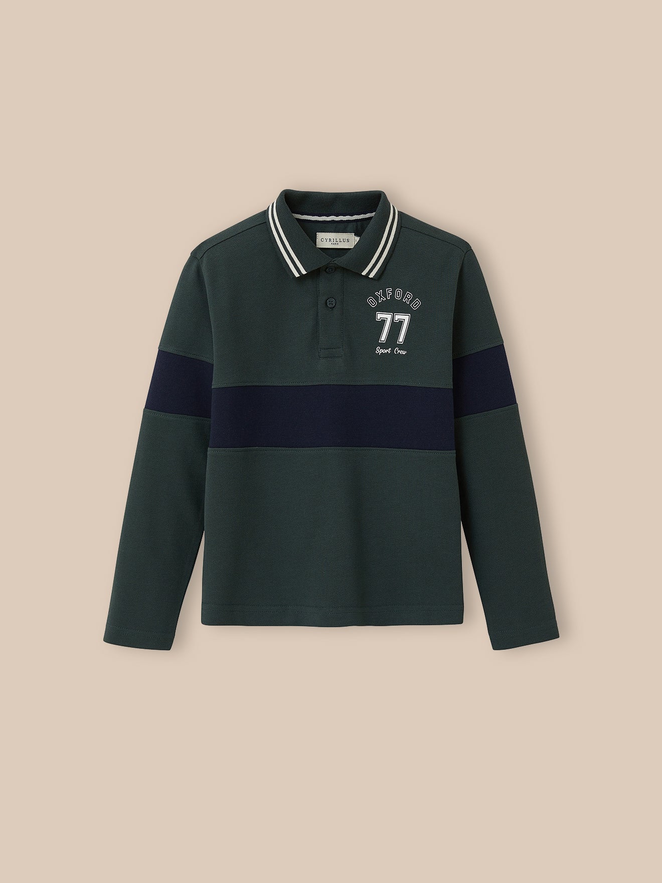 Jungen-Poloshirt aus Pikeestrick – Bio-Baumwolle