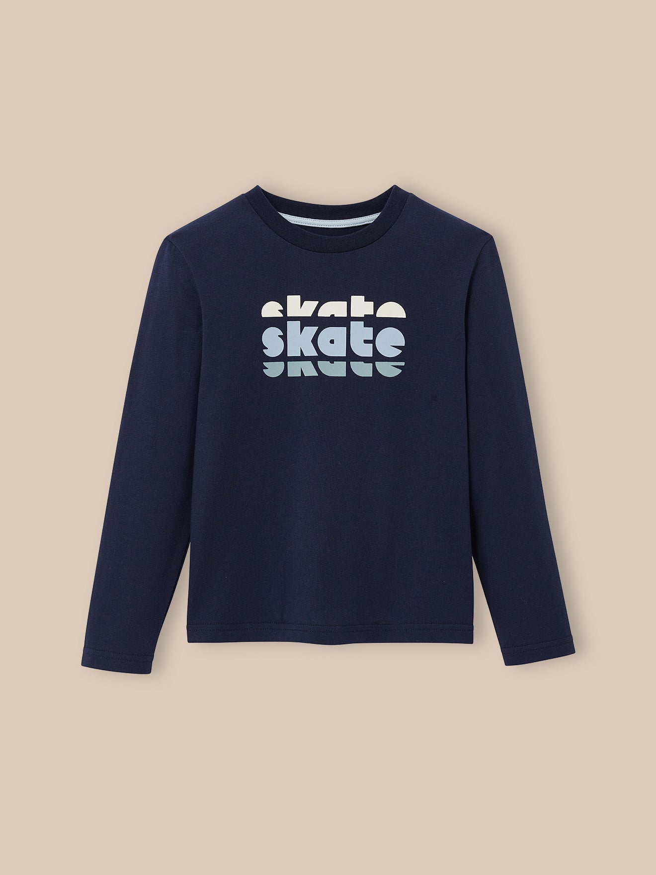 Jungen T-Shirt mit Druckmotiv – Bio-Baumwolle