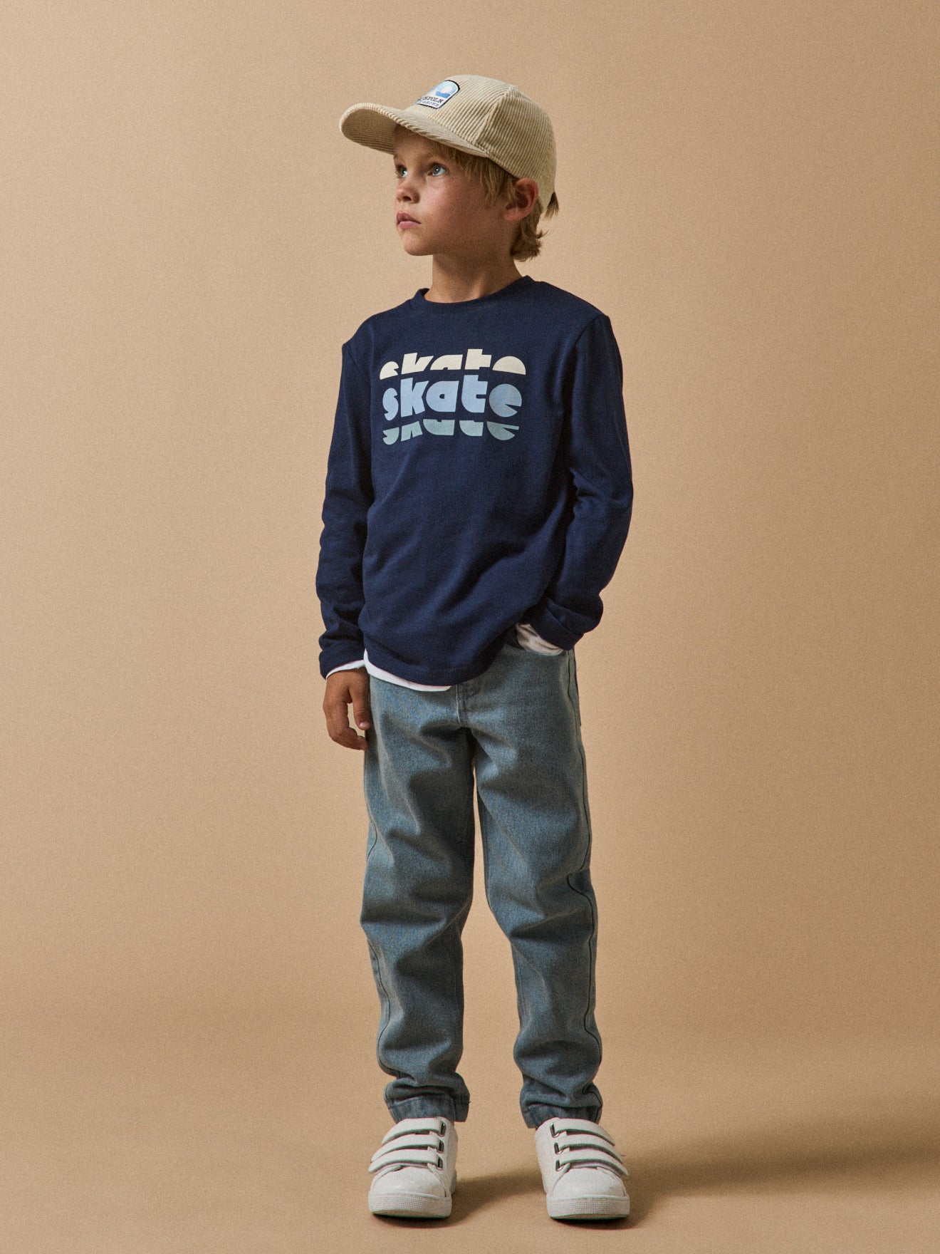 Jungen T-Shirt mit Druckmotiv – Bio-Baumwolle