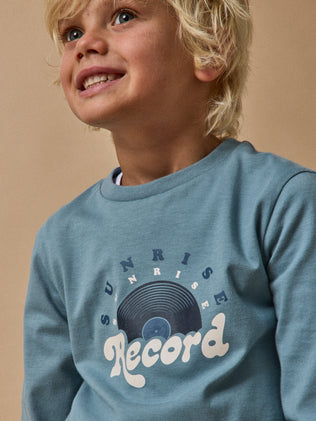 Jungen T-Shirt mit Druckmotiv – Bio-Baumwolle