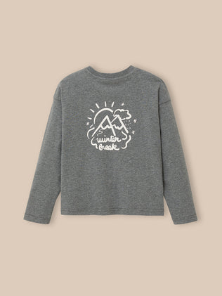 Jungen-Shirt aus dickem Jersey – Bio-Baumwolle