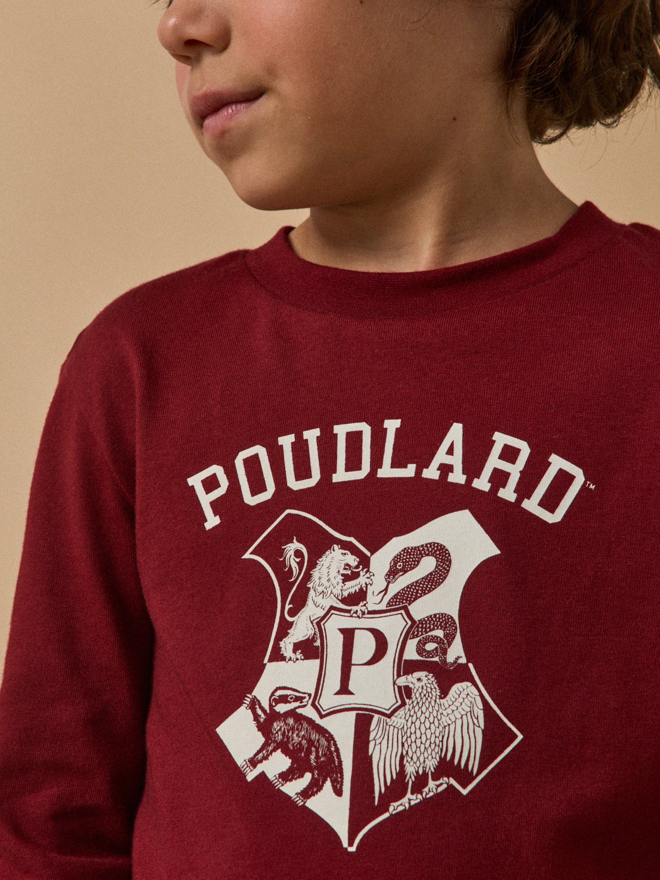 Kinder-Shirt aus der Harry Potter Kollektion – Bio-Baumwolle