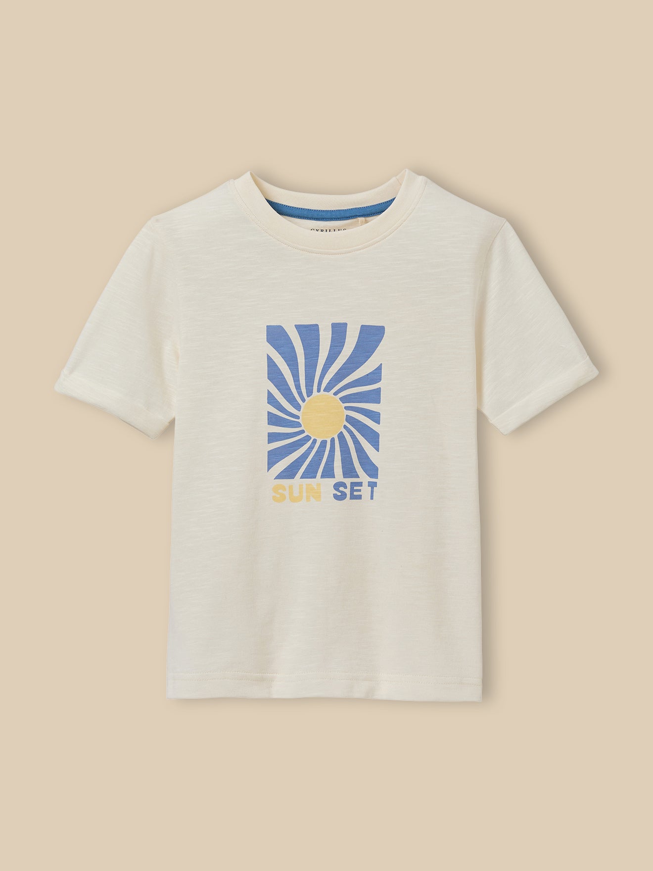 Jungen T-Shirt mit Druckmotiv – Bio-Baumwolle