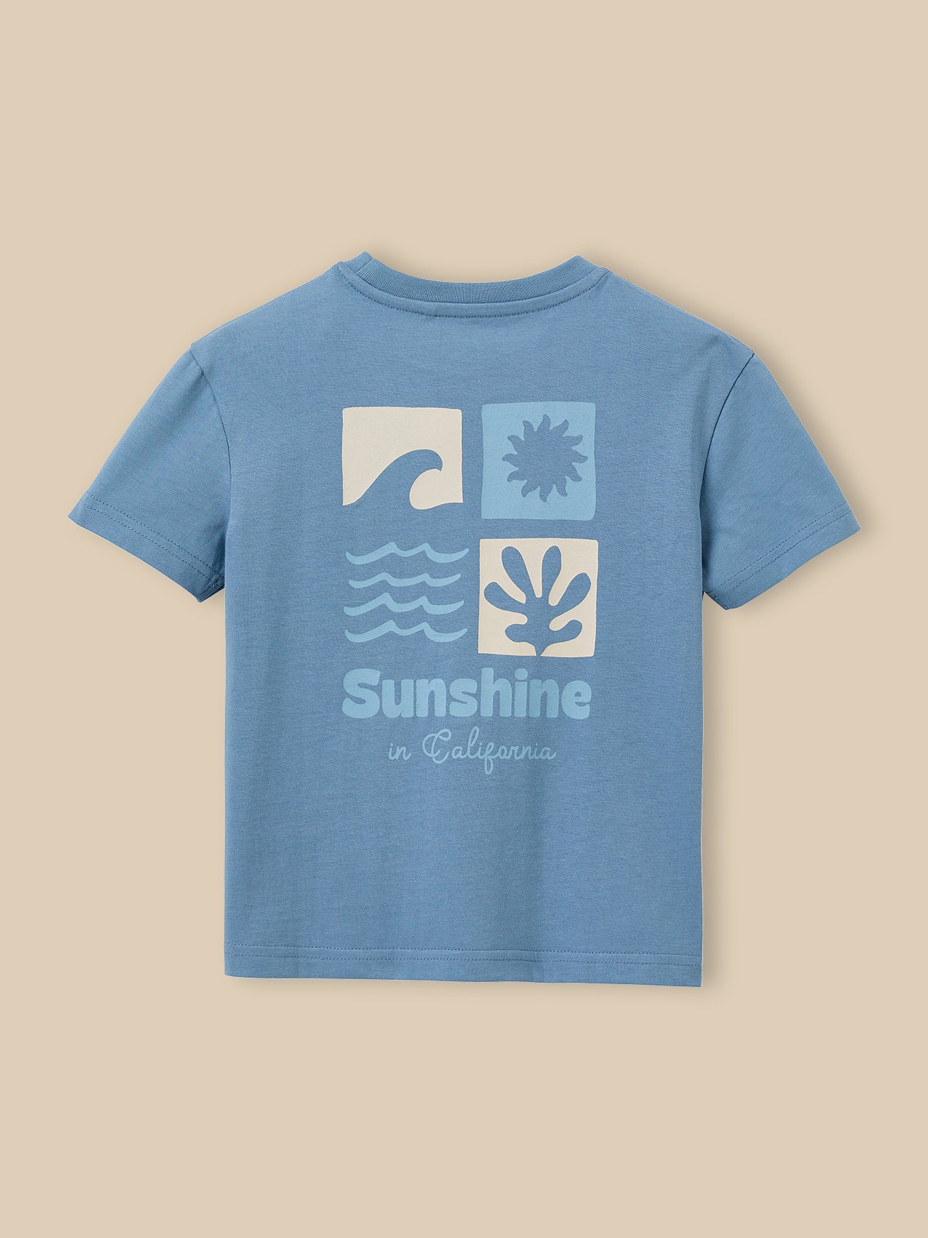 T-shirt sunshine Garçon - Coton biologique