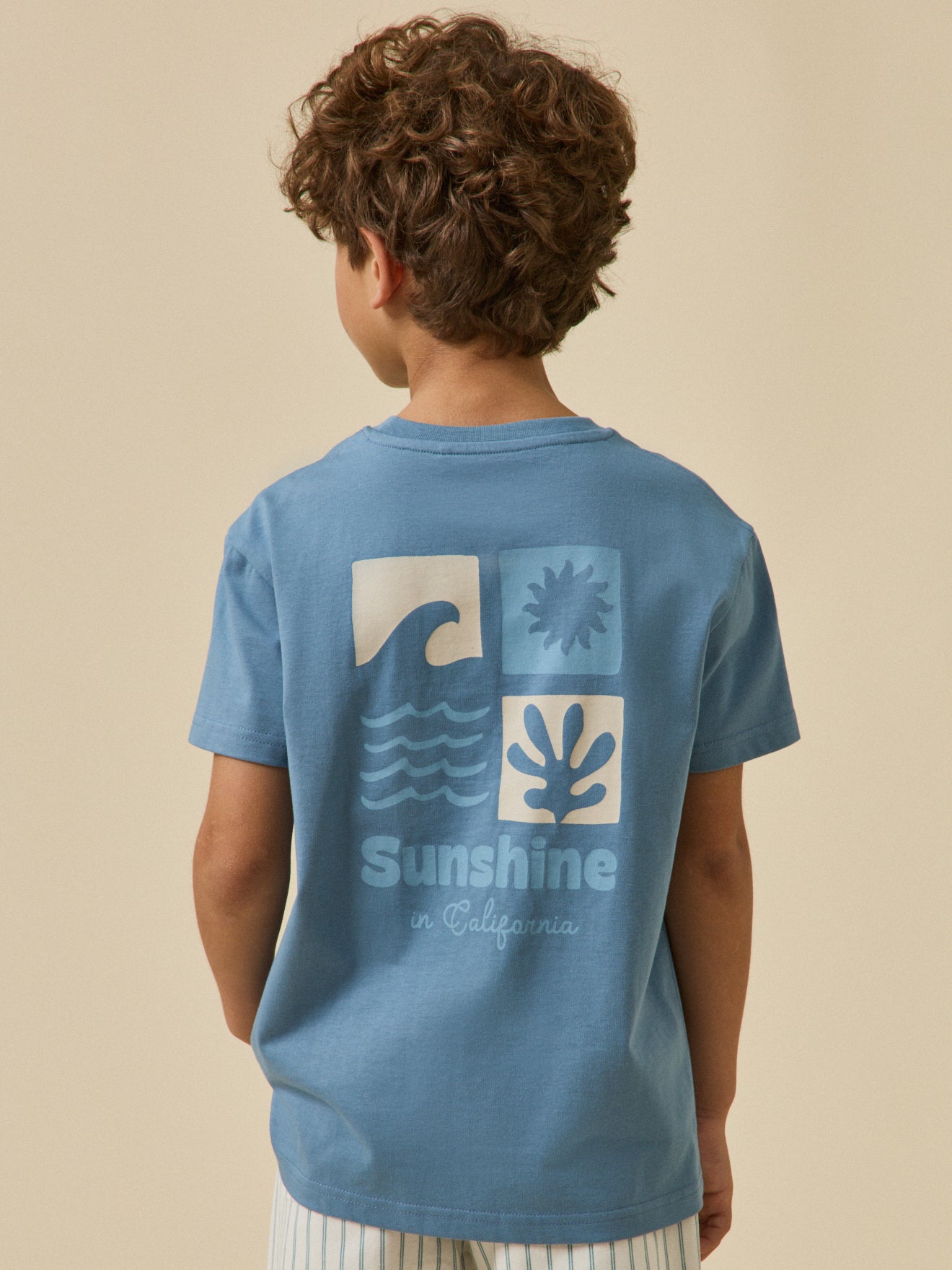 Jungen-T-Shirt « Sunshine » – Bio-Baumwolle