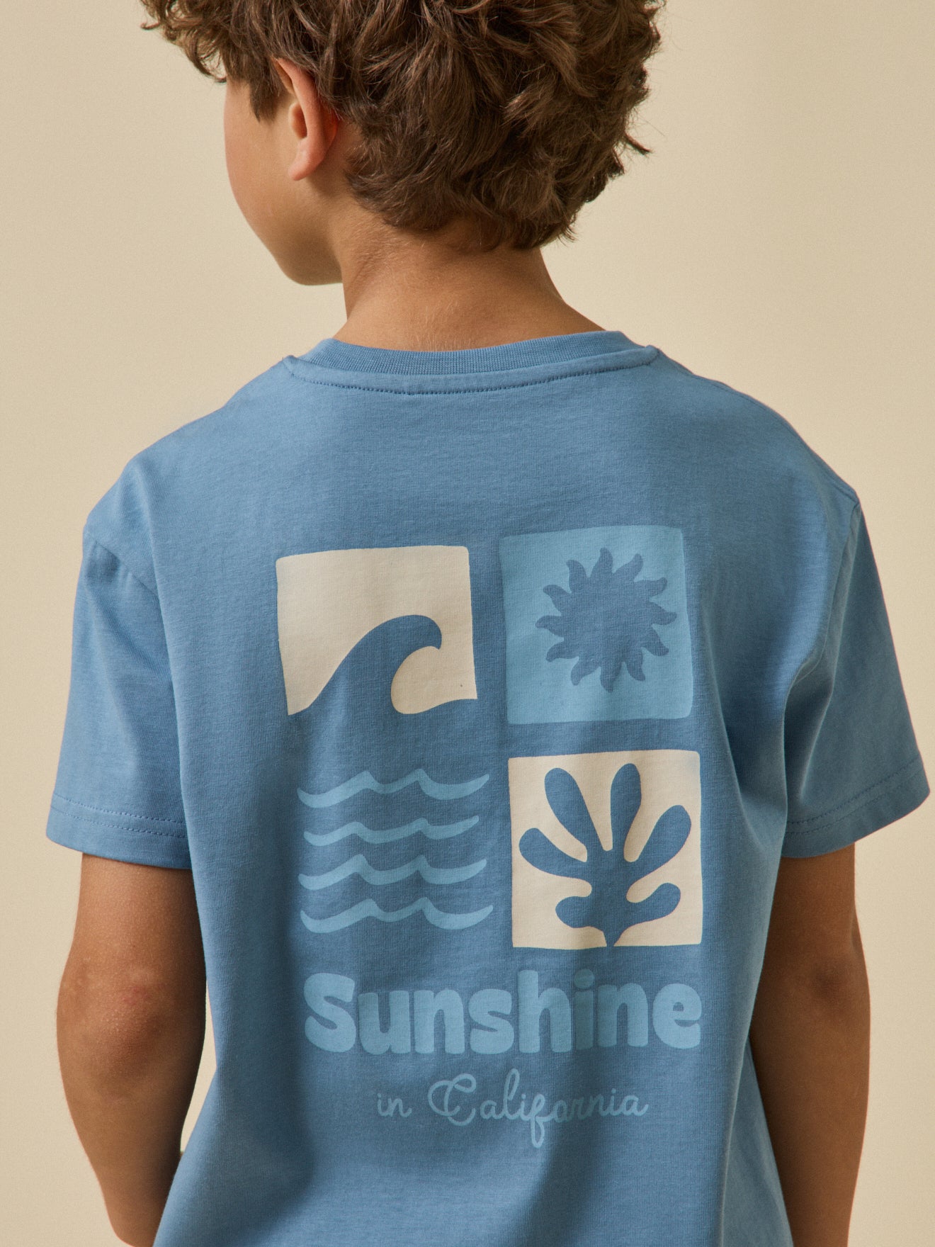 Jungen-T-Shirt « Sunshine » – Bio-Baumwolle