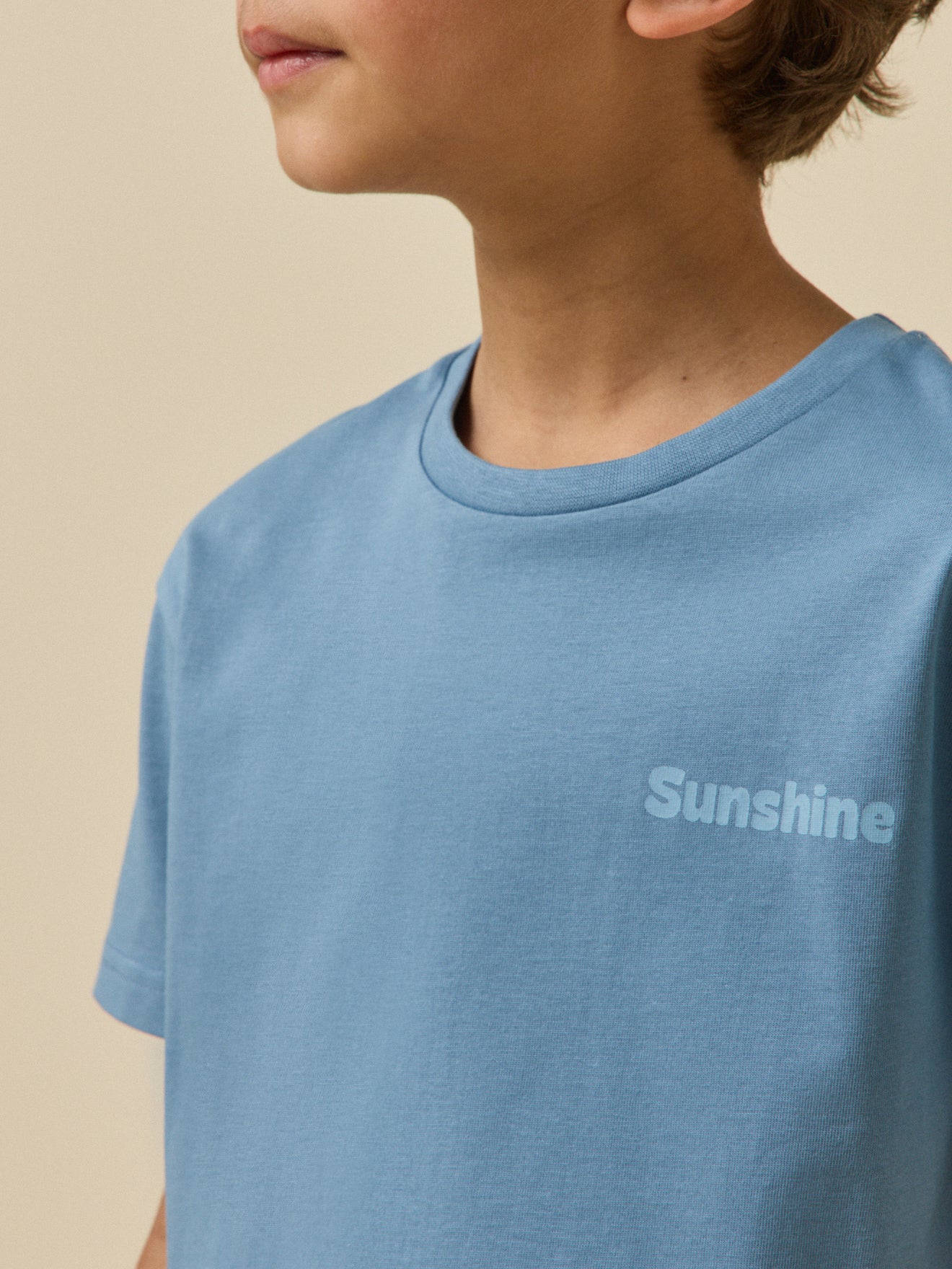 Jungen-T-Shirt « Sunshine » – Bio-Baumwolle