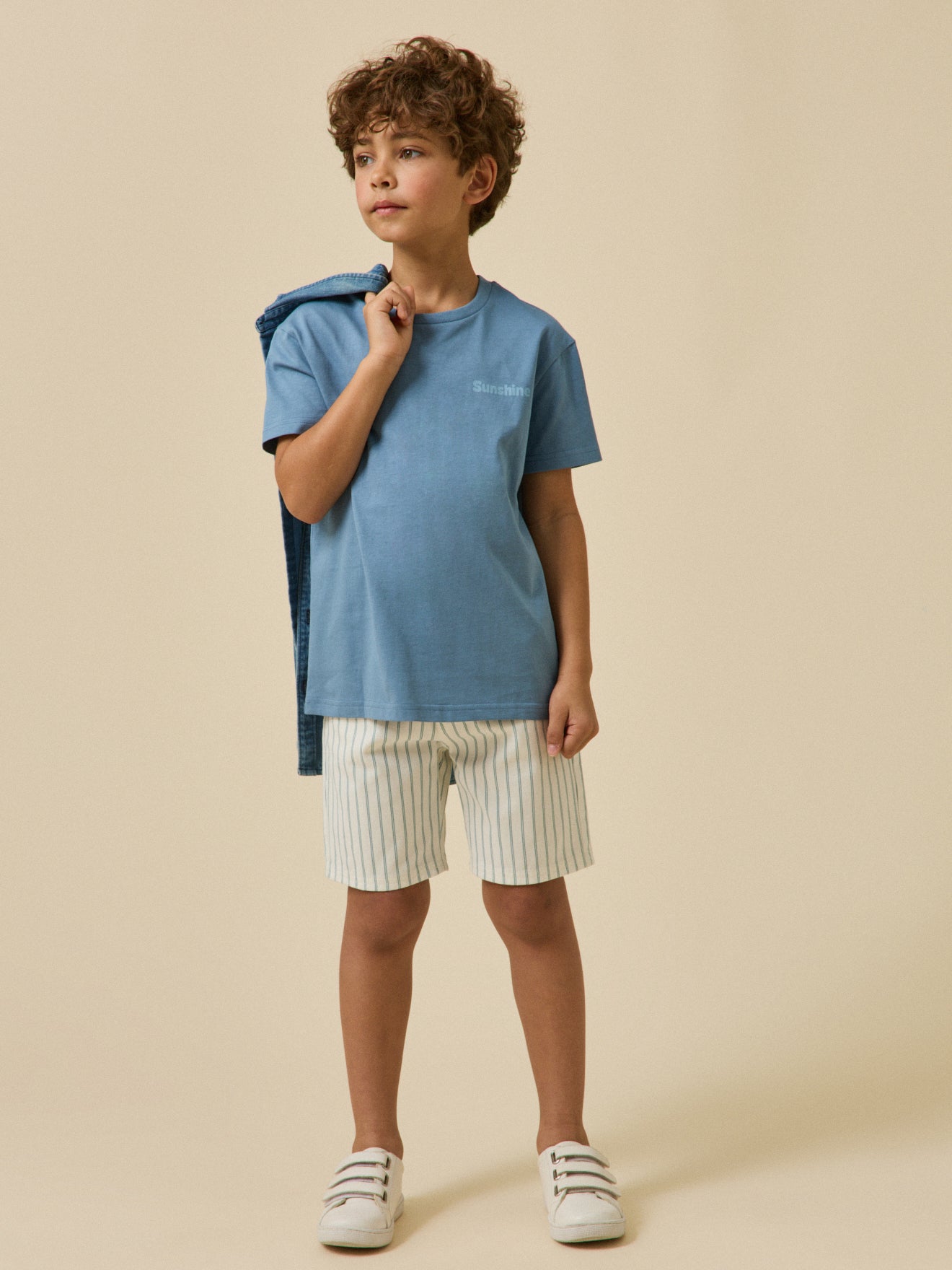 Jungen-T-Shirt « Sunshine » – Bio-Baumwolle