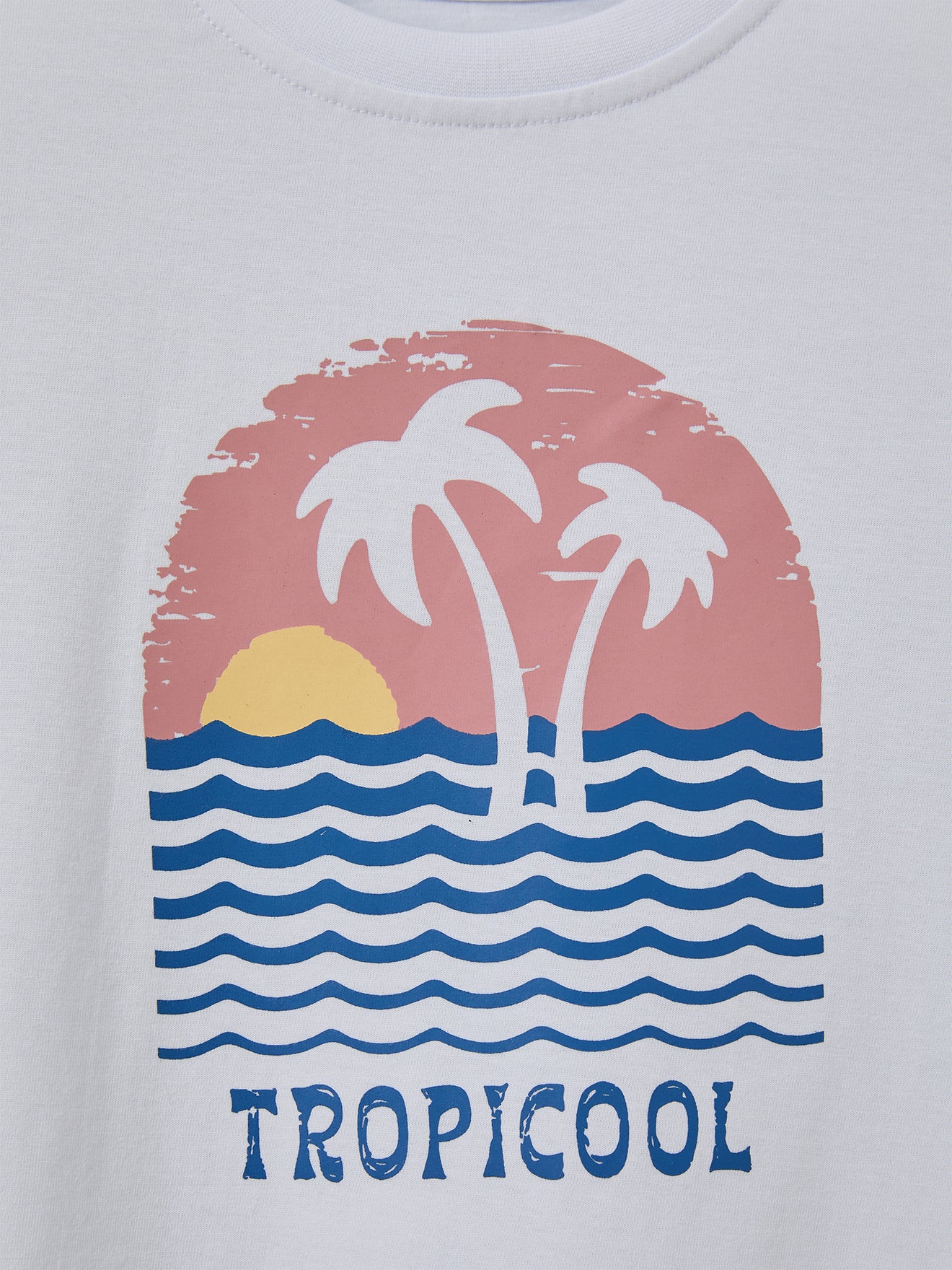 Jungen-T-Shirt « Tropicool » – Bio-Baumwolle
