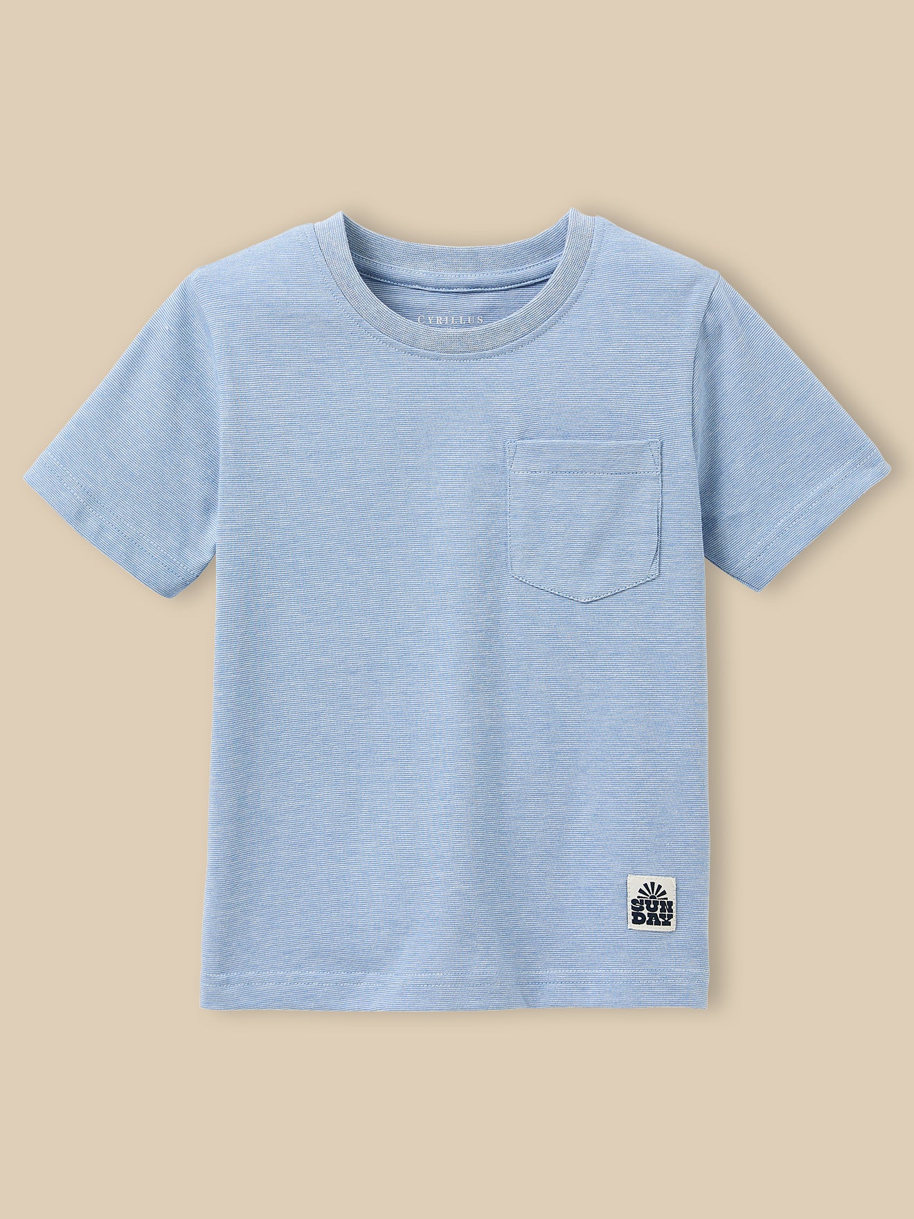 Jungen T-Shirt mit Streifen – Bio-Baumwolle