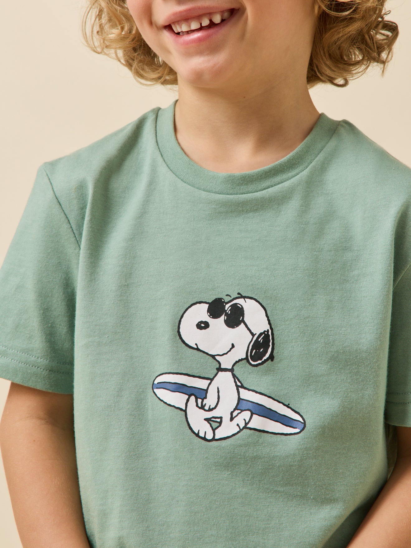 Kinder T-Shirt Cyrillus x PEANUTS(TM) – Snoopy Kollektion