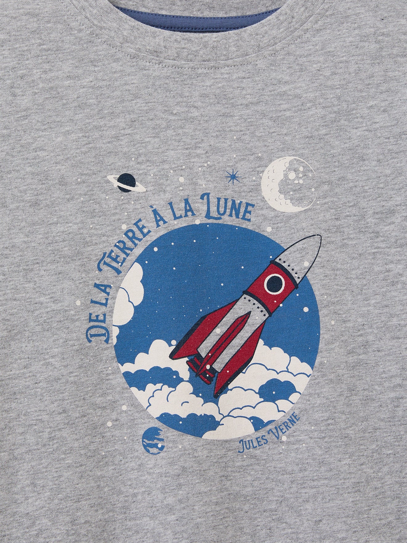 Kinder T-Shirt aus der Jules Verne Kollektion – Bio-Baumwolle