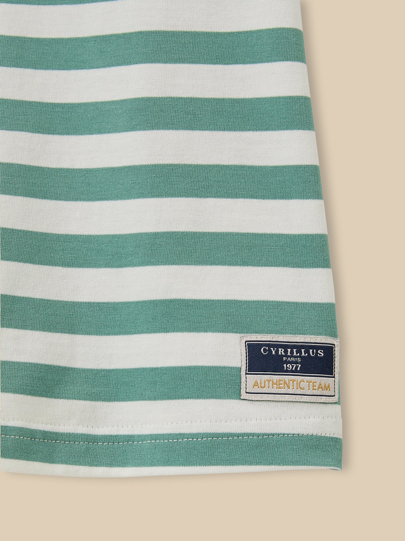 Jungen-Poloshirt, gestreift – Bio-Baumwolle