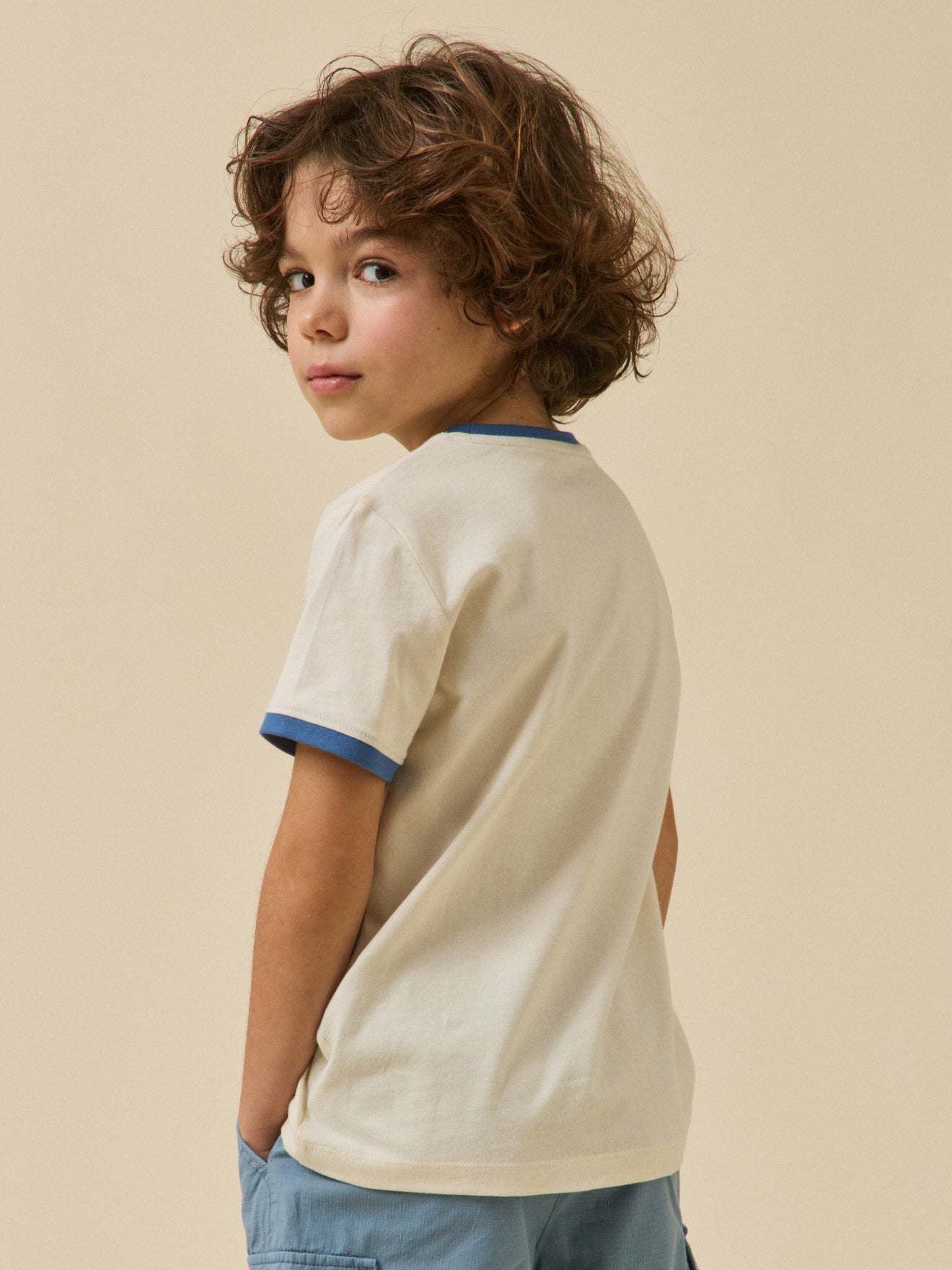 Jungen T-Shirt mit Druckmotiv – Bio-Baumwolle