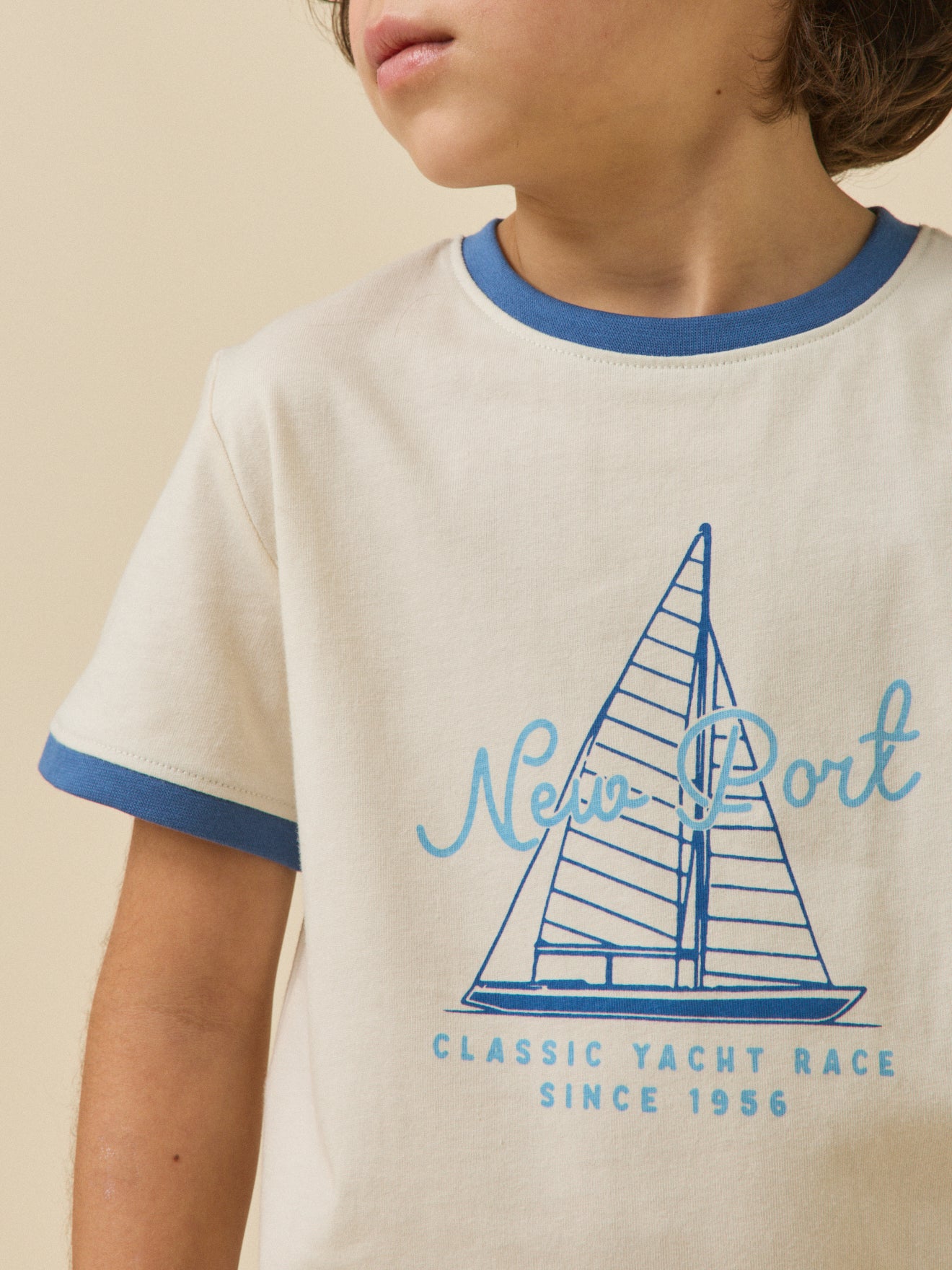 Jungen T-Shirt mit Druckmotiv – Bio-Baumwolle