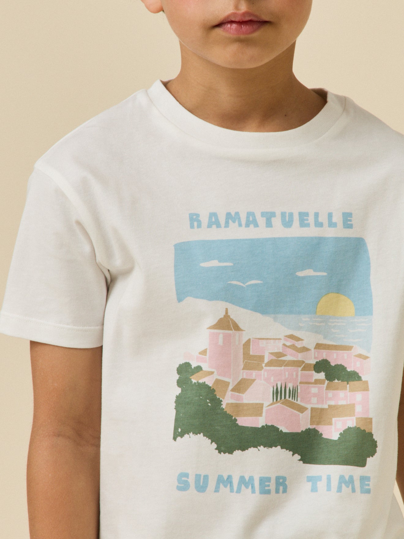 Jungen-T-Shirt « Ramatuelle » – Bio-Baumwolle