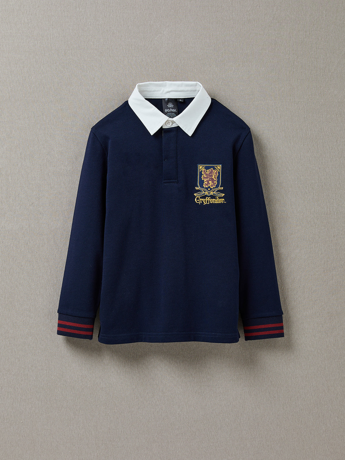 Rugby-Shirt mit Polokragen aus der Harry Potter Kollektion - Bio-Baumwolle