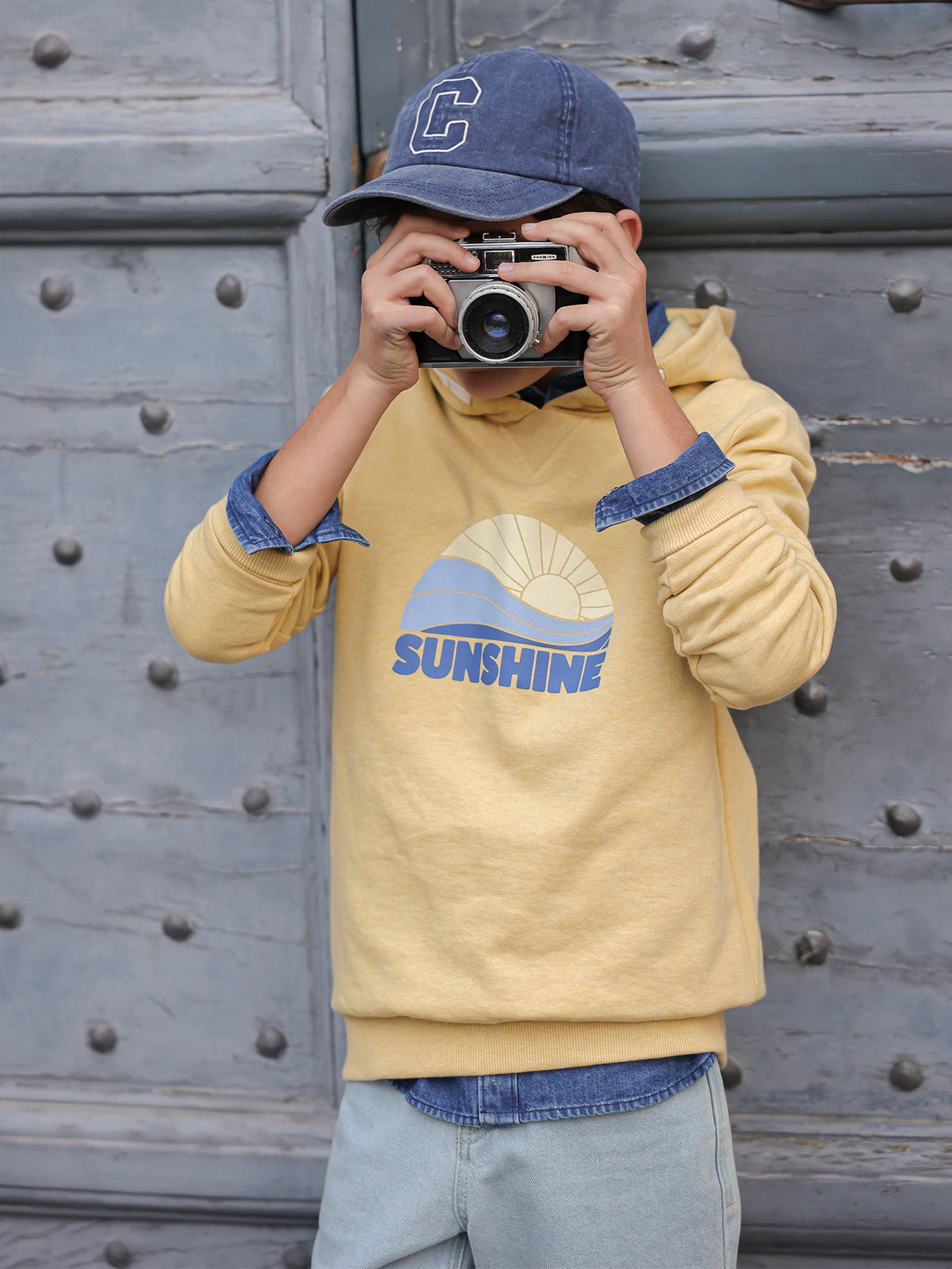 Sweat à capuche Garçon - Coton biologique