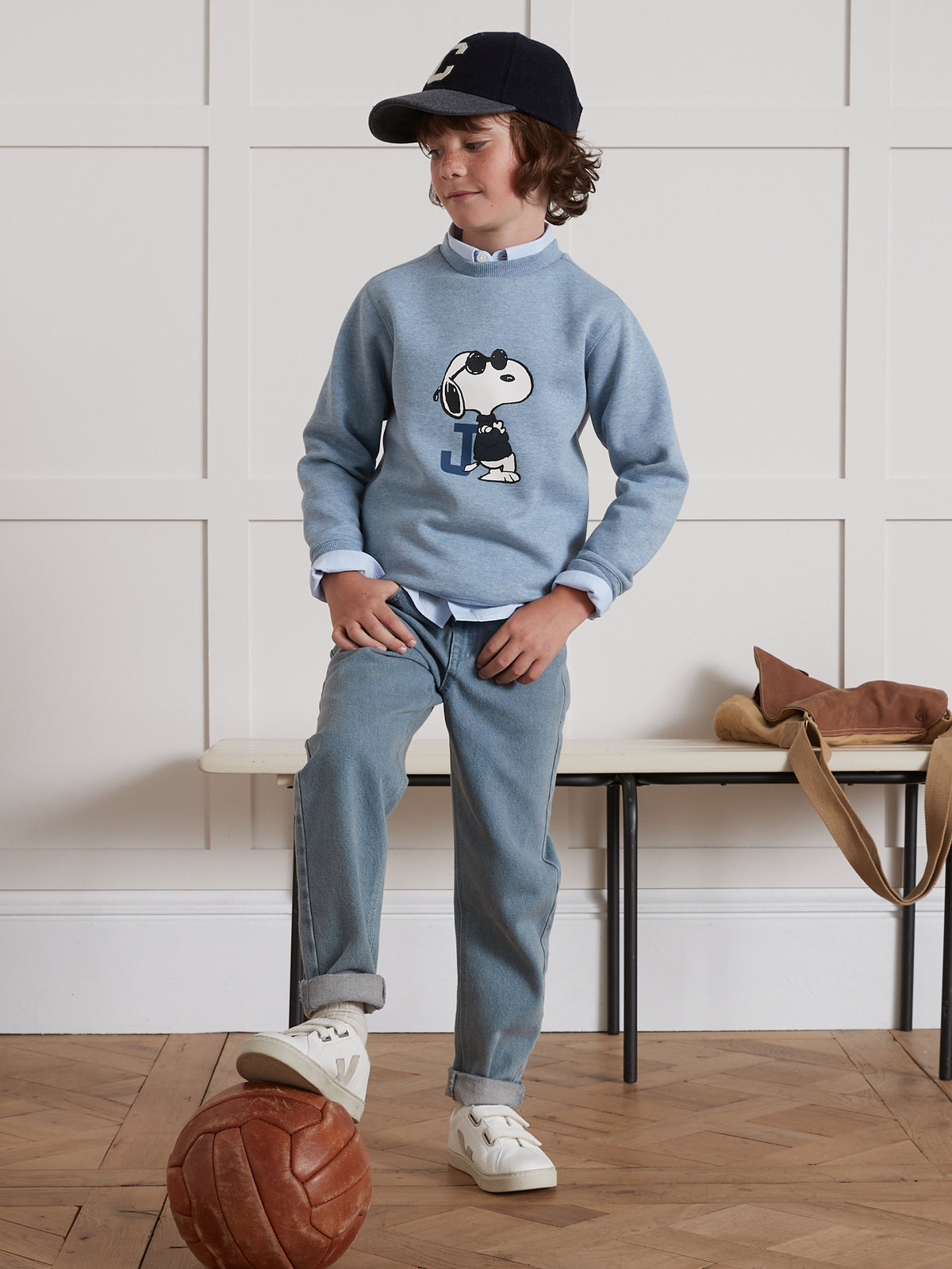 Sweat Enfant Cyrillus x PEANUTS(TM) Collection Snoopy