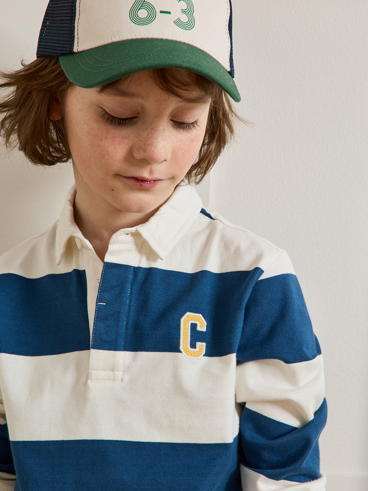 Polo-rugby Garçon - Coton biologique
