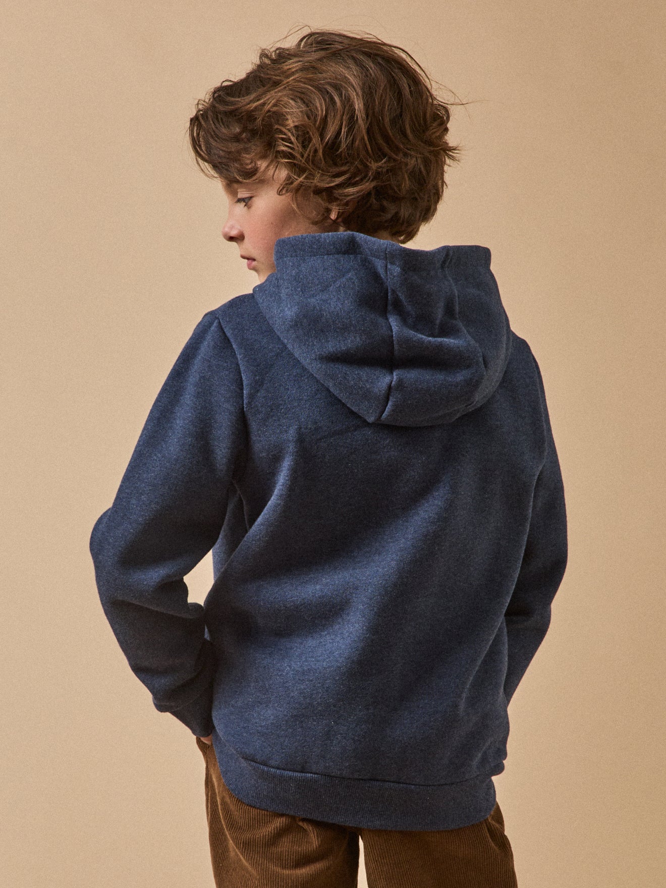 Jungen-Sweatshirt mit Kapuze