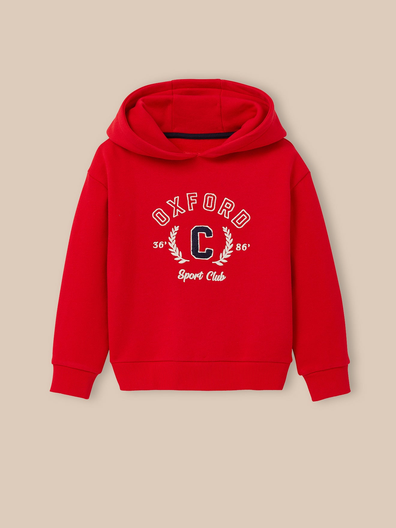 Jungen-Sweatshirt mit Stickerei – Bio-Baumwolle