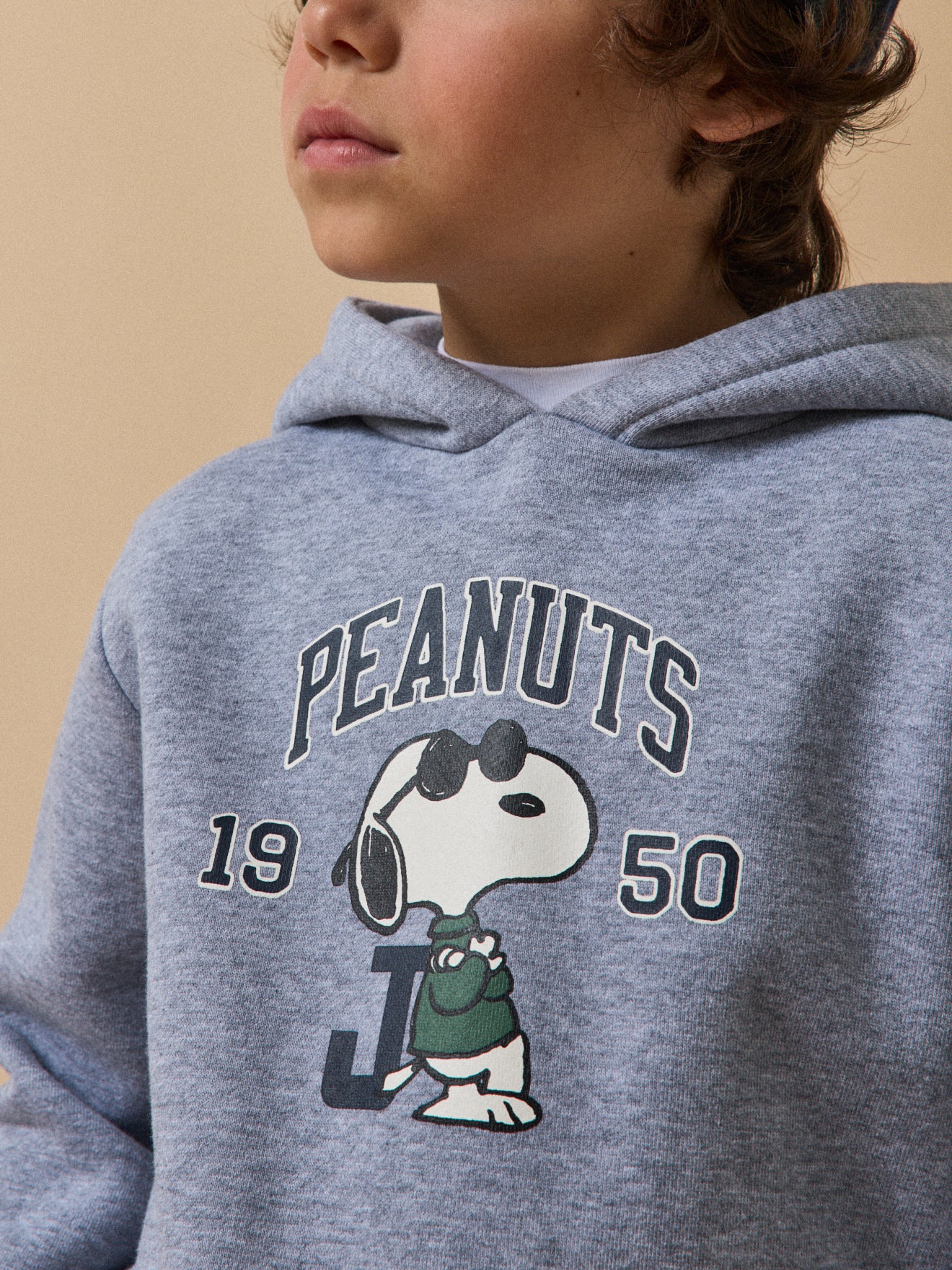 Kinder-Sweatshirt mit Kapuze Cyrillus X PEANUTS(TM) – Snoopy Kollektion